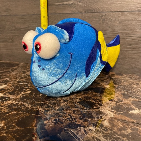 Dory Disney Parks Authentic Plush Finding Nemo Blue Fish 10 Inch Stuffed Toy - Picture 2 of 9